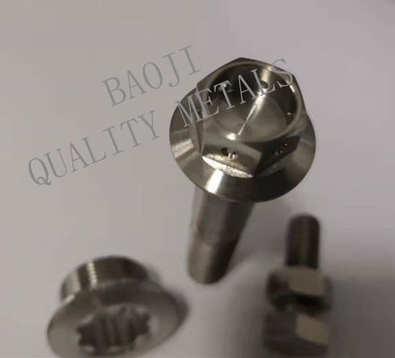 M22 Titanium Standard Parts , M28 Titanium Hex Bolts Anti Corrosion